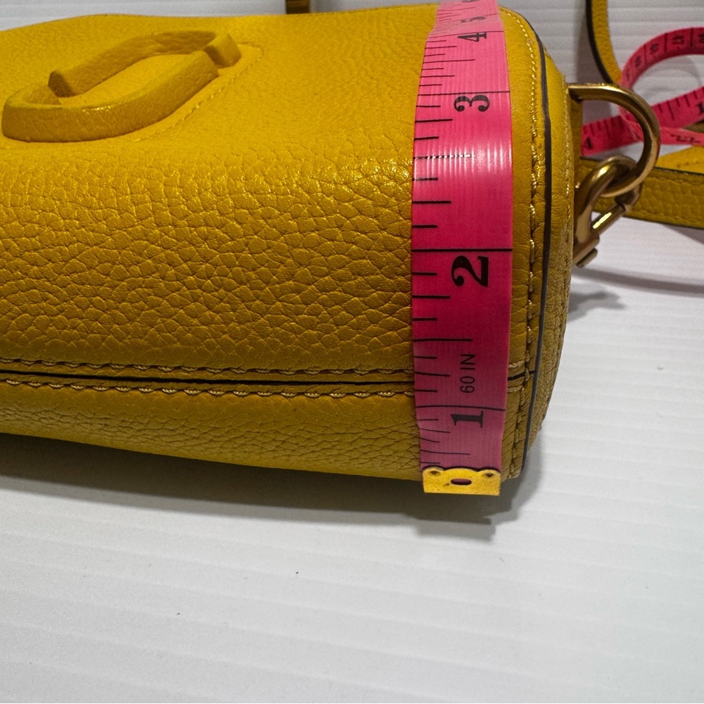 Marc Jacobs The Shutter Yellow Leather Crossbody Bag - Picture 16 of 16